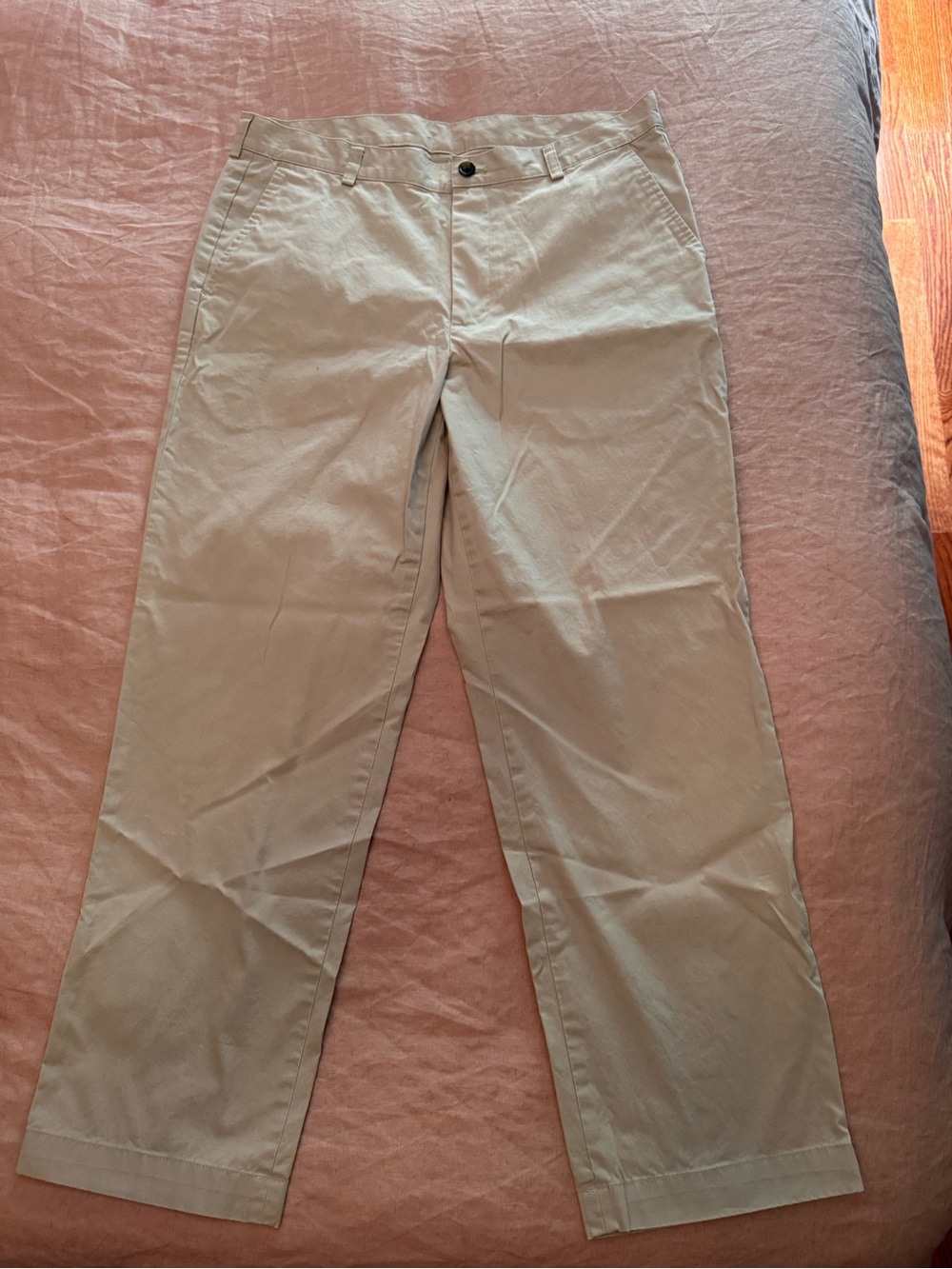 Brooks Brothers Men's Khaki Chinos in Light Tan 346
